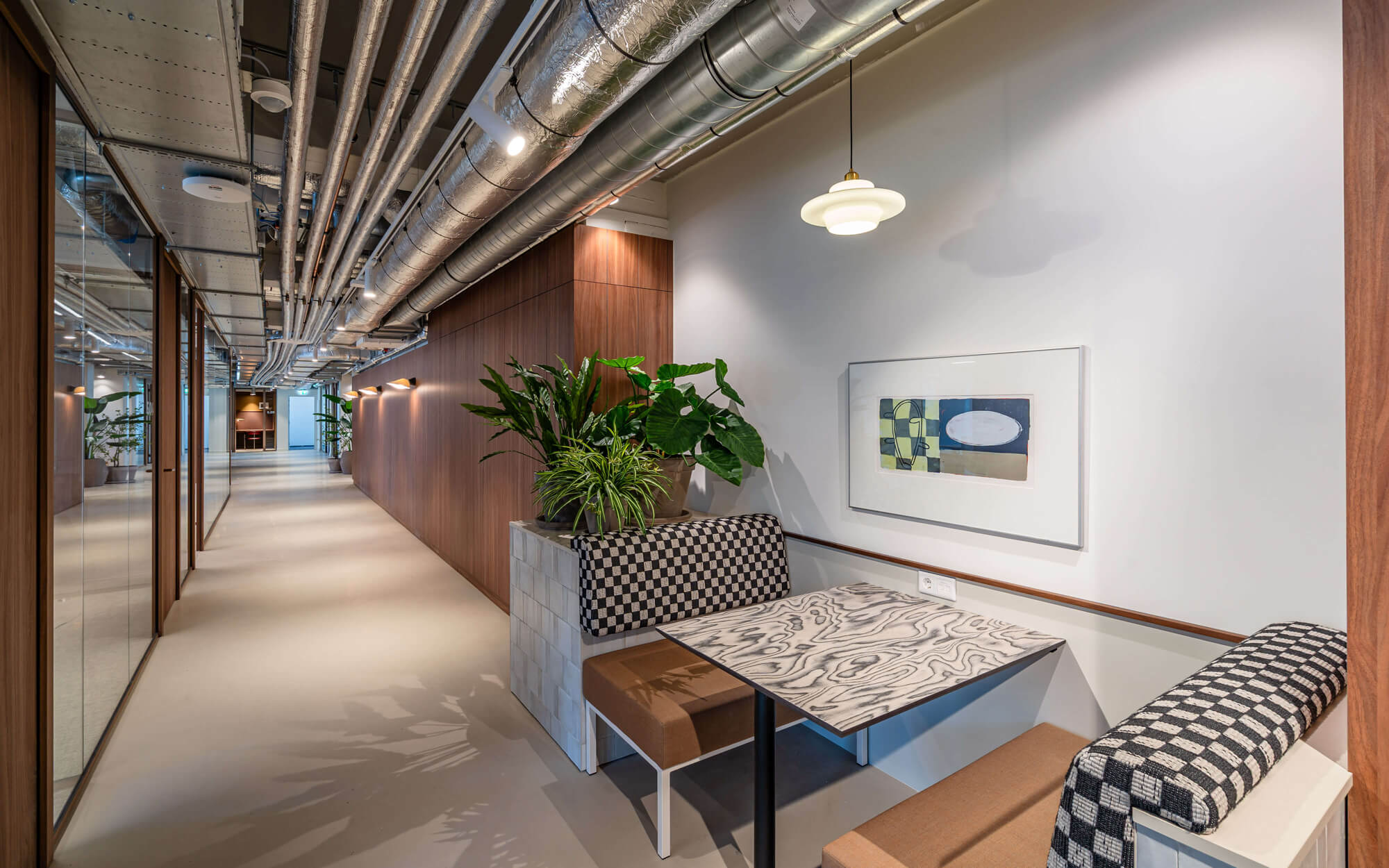 hallway seat plein kantoren stadhuisplein rotterdam